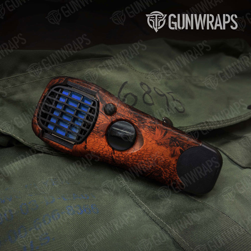 Nature Orange Forest Gun Skin Vinyl Wrap
