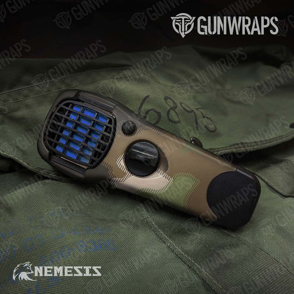 Nemesis Woodlands Wolf Gun Skin Vinyl Wrap