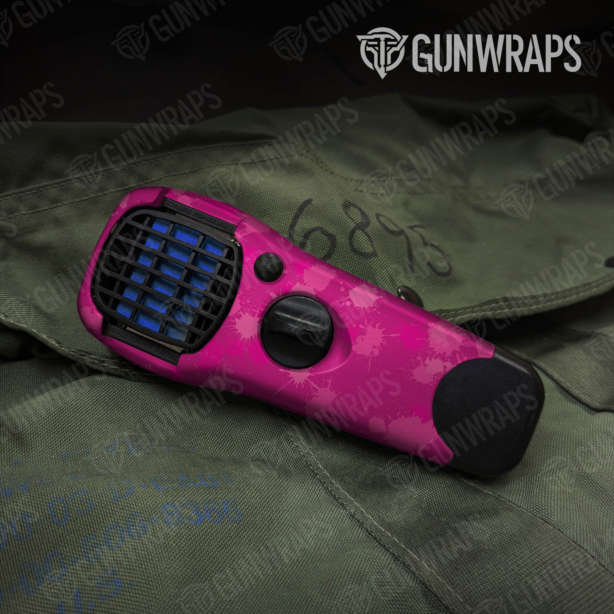 Paintball Elite Magenta Gun Skin Vinyl Wrap