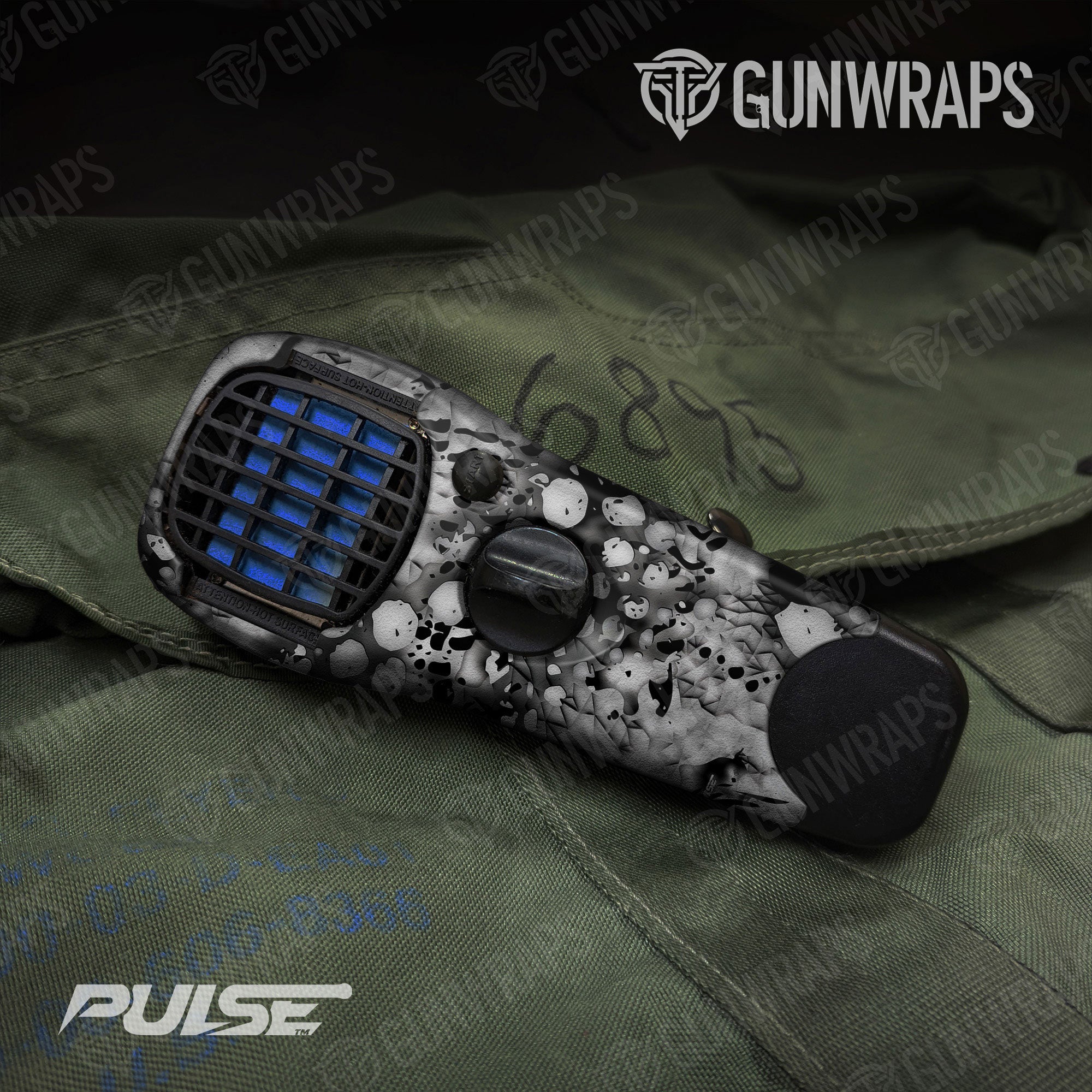 Pulse Blizzard Gun Skin Vinyl Wrap
