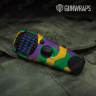 Ragged Mardi Gras Gun Skin Vinyl Wrap