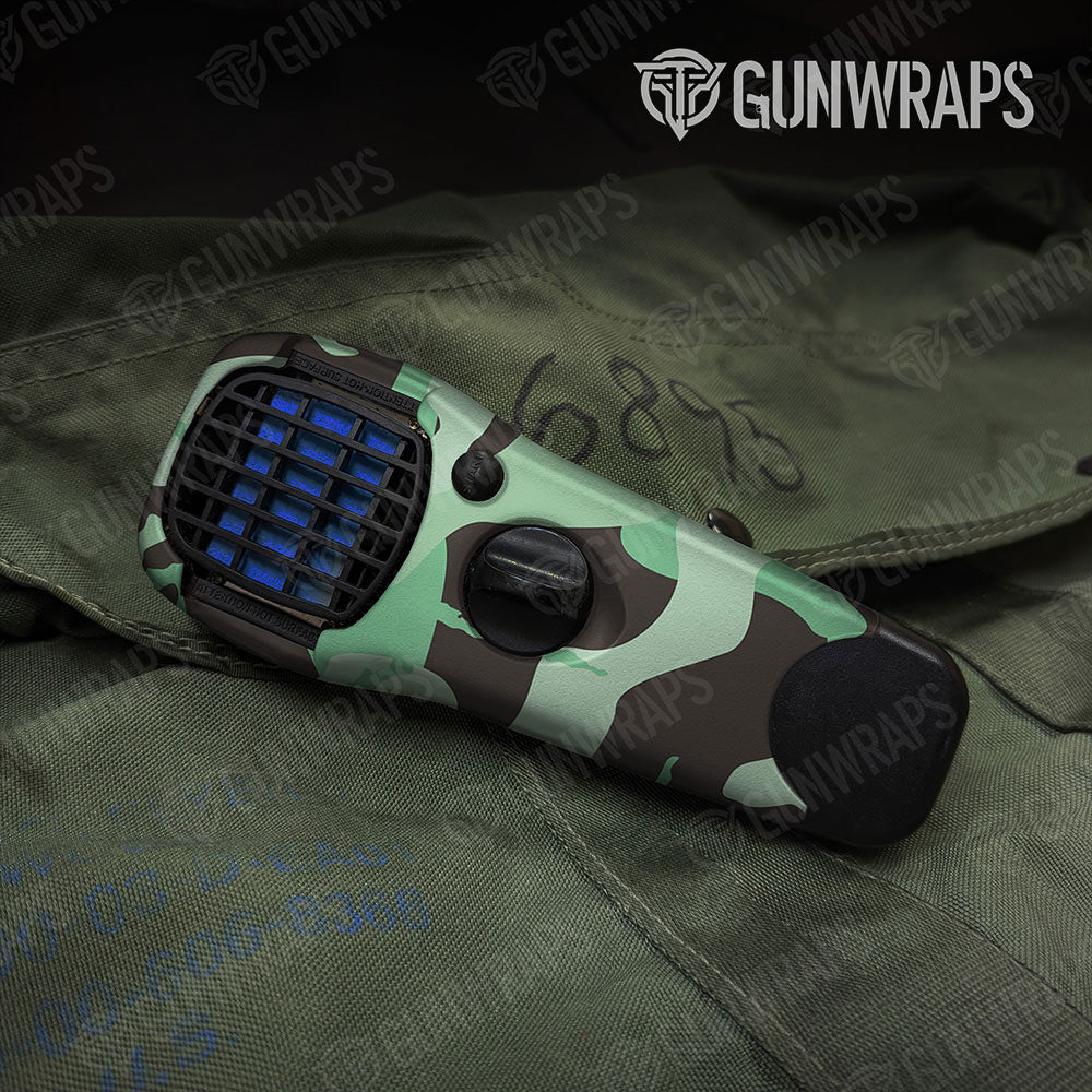 Ragged Mint Chocolate Chip Gun Skin Vinyl Wrap