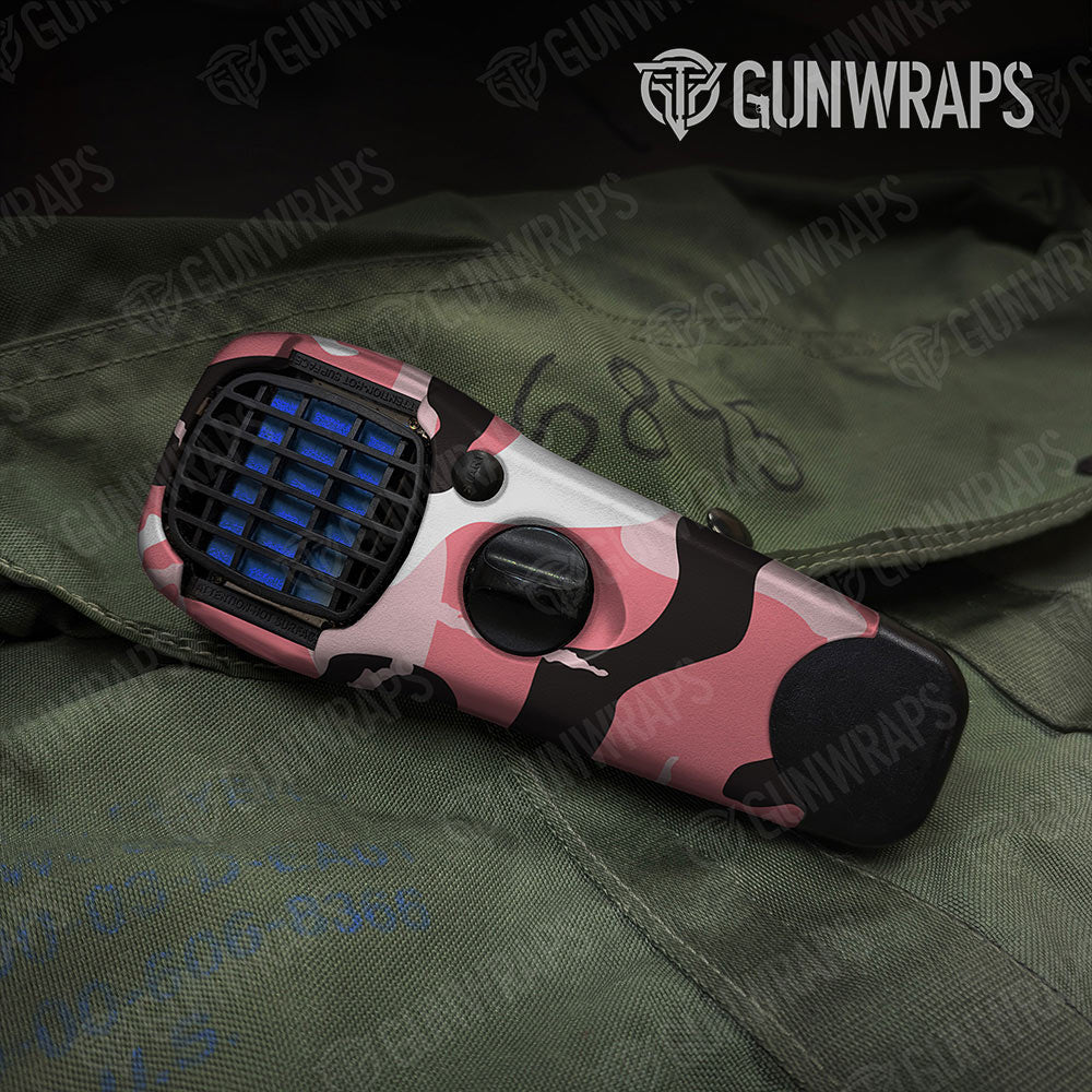 Ragged Pink Gun Skin Vinyl Wrap