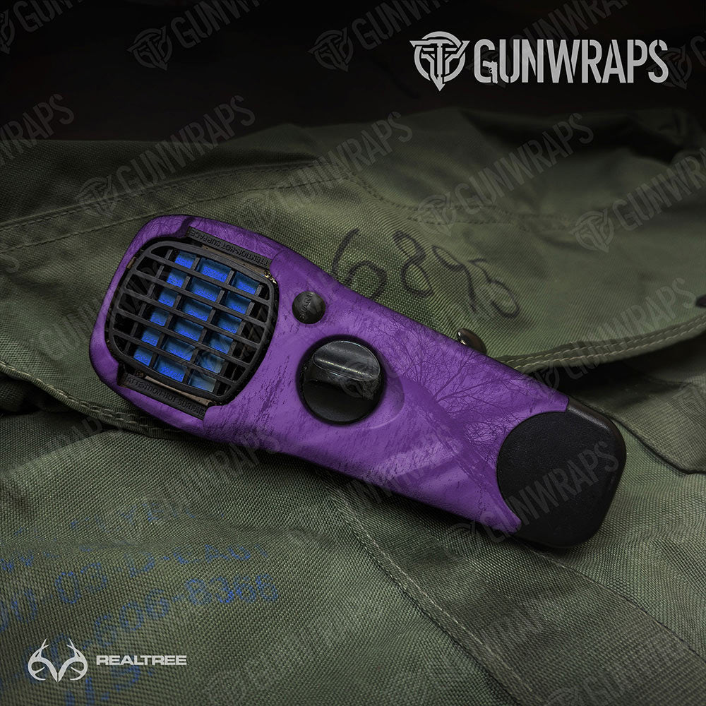 Realtree Fishing Purple Gun Skin Vinyl Wrap