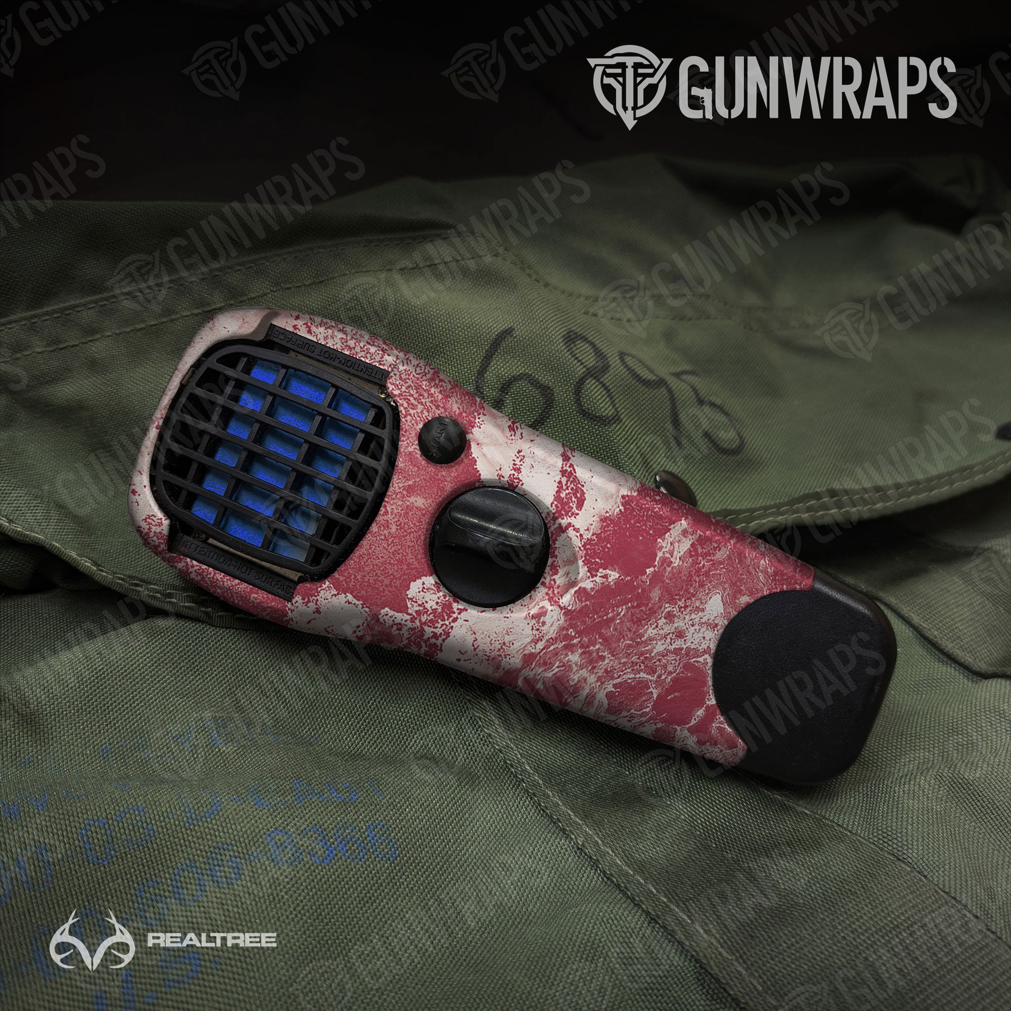 Realtree XTREME Viva Magenta Gun Skin Vinyl Wrap