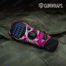 Sharp Magenta Tiger Gun Skin Vinyl Wrap