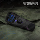 Shattered Laser Elite Black Retro Gun Skin Vinyl Wrap