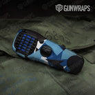 Shattered Baby Blue Gun Skin Vinyl Wrap