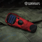 Shattered Elite Red Gun Skin Vinyl Wrap