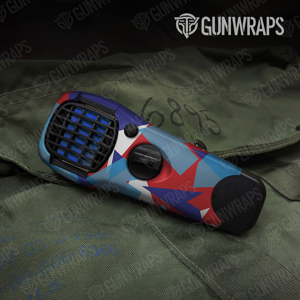 Shattered M Series Gun Skin Vinyl Wrap