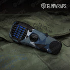 Shattered Navy Gun Skin Vinyl Wrap