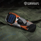 Shattered Orange Tiger Gun Skin Vinyl Wrap