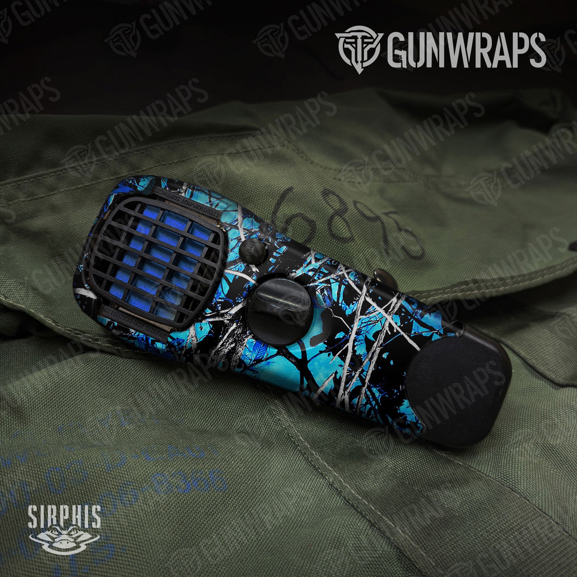 Sirphis Undertow Gun Skin Vinyl Wrap