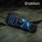Stone Blue Lightning Marble Gun Skin Vinyl Wrap