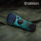 Stone Turquoise Marble Gun Skin Vinyl Wrap