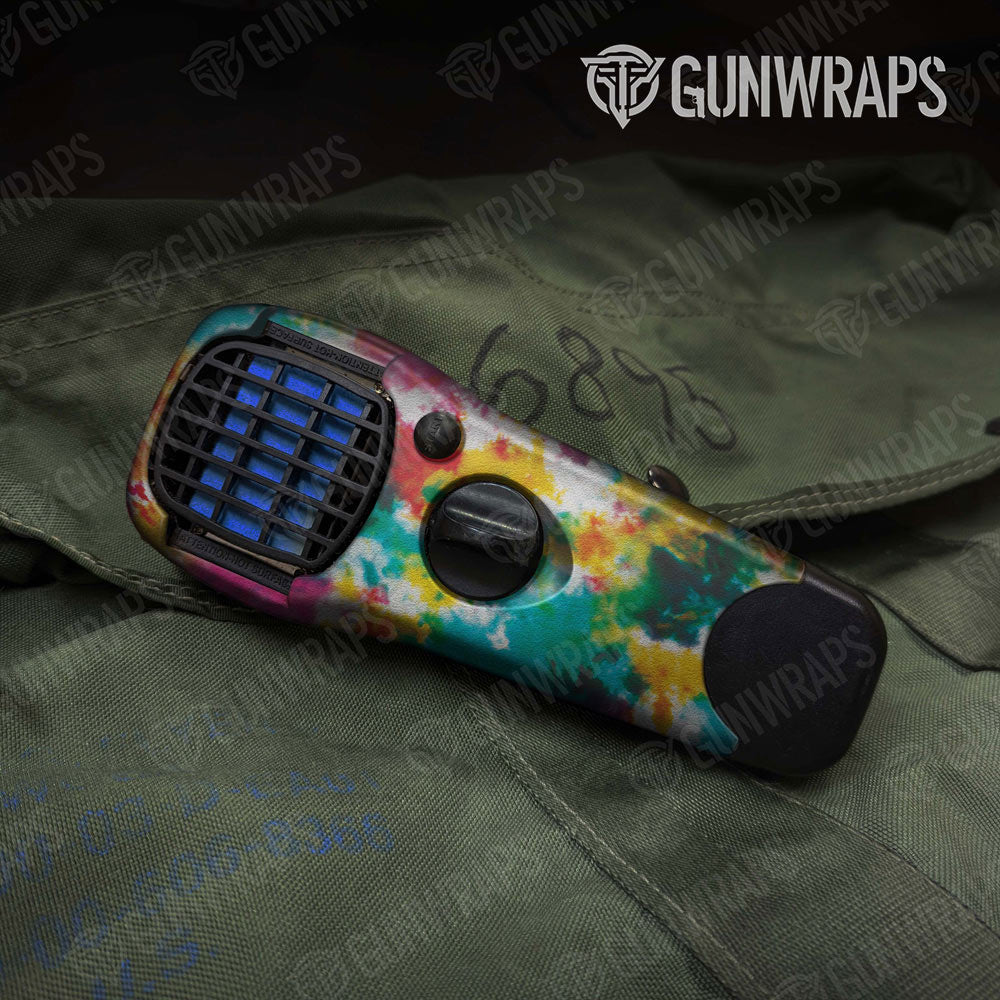 Tie Dye Jungle Fever Gun Skin Vinyl Wrap