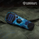 Tie Dye Ocean Breeze Gun Skin Vinyl Wrap