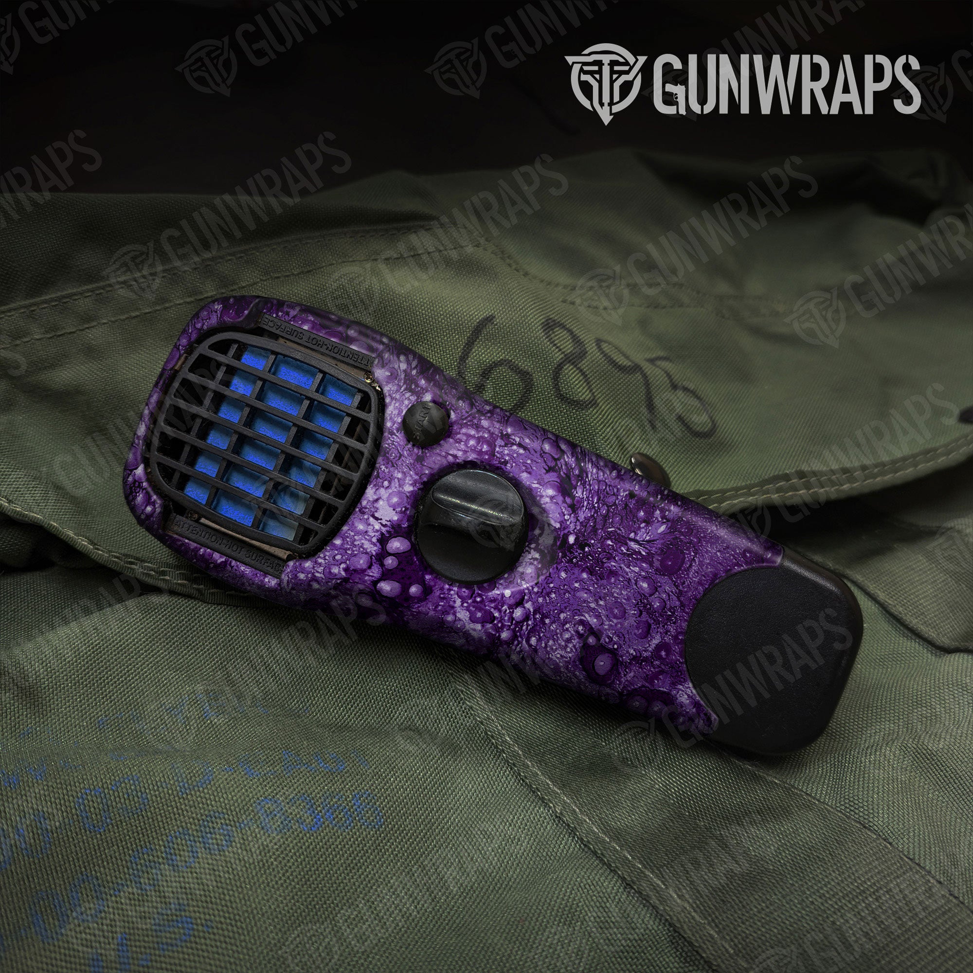 Toadaflage Purple Gun Skin Vinyl Wrap