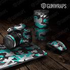 Universal Sheet Classic Gear Skin Vinyl Wrap Classic Tiffany Blue Tiger Gear Skin Vinyl Wrap