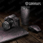 Universal Sheet Damascus Gear Skin Vinyl Wrap Damascus Pink Gear Skin Vinyl Wrap