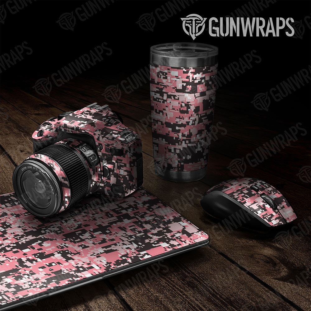 Universal Sheet Digital Gear Skin Vinyl Wrap Digital Pink Gear Skin Vinyl Wrap