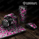 Universal Sheet Erratic Gear Skin Vinyl Wrap Erratic Magenta Tiger Gear Skin Vinyl Wrap