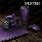Universal Sheet Hex DNA Gear Skin Vinyl Wrap Hex DNA Elite Purple Gear Skin Vinyl Wrap