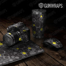 Universal Sheet Hex DNA Gear Skin Vinyl Wrap Hex DNA Yellow Gear Skin Vinyl Wrap