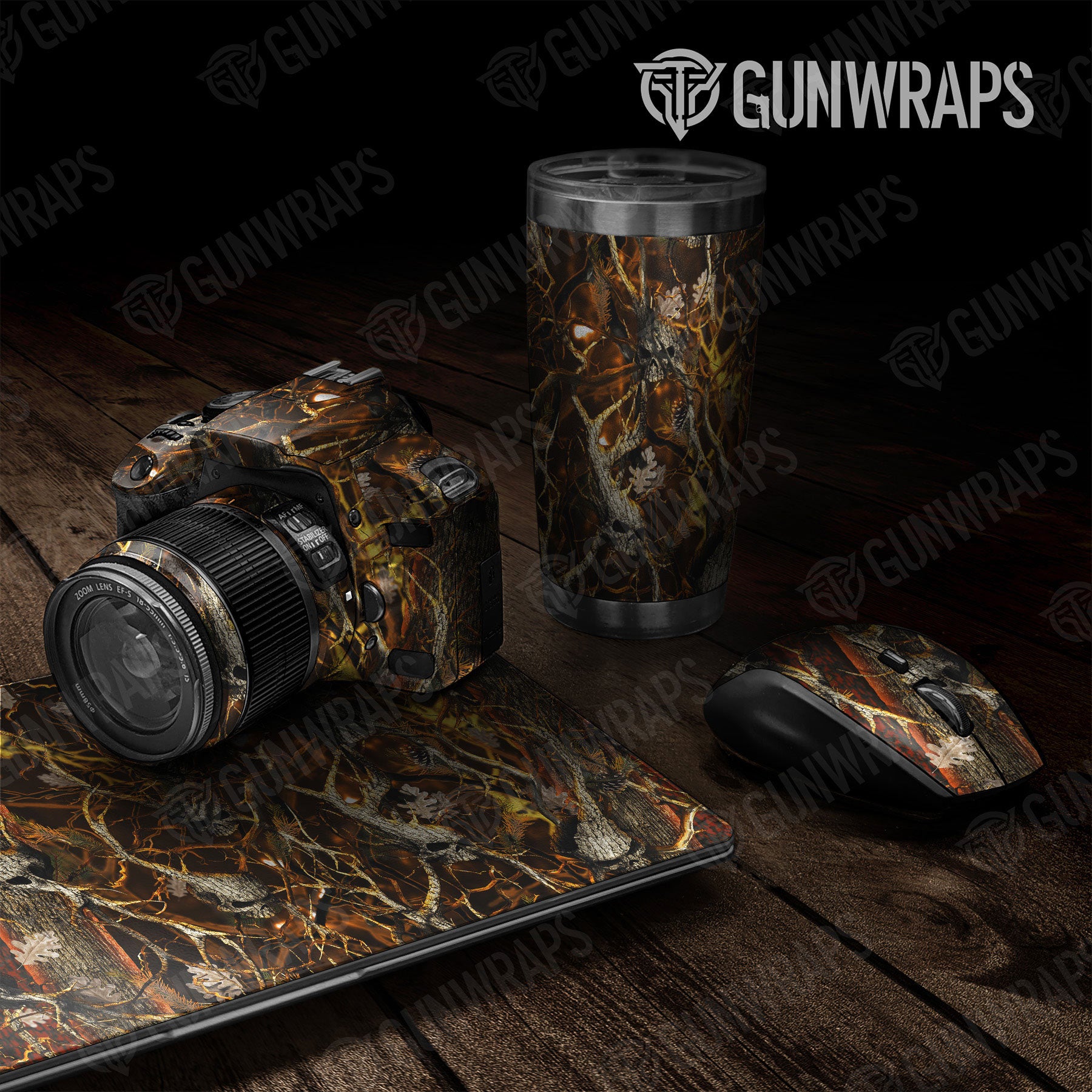 Universal Sheet Nature Gear Skin Vinyl Wrap Nature Burning Voodoo Gear Skin Vinyl Wrap