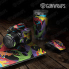 Universal Sheet Paint Splatter Gear Skin Vinyl Wrap Paint Splatter Black Gear Skin Vinyl Wrap