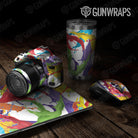 Universal Sheet Paint Splatter Gear Skin Vinyl Wrap Paint Splatter White Gear Skin Vinyl Wrap