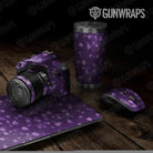 Universal Sheet Paintball Gear Skin Vinyl Wrap Paintball Elite Purple Gear Skin Vinyl Wrap