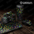 Universal Sheet Paintball Gear Skin Vinyl Wrap Paintball Mardi Gras Gear Skin Vinyl Wrap