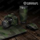 Universal Sheet Ragged Gear Skin Vinyl Wrap Ragged Army Dark Green Gear Skin Vinyl Wrap