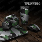 Universal Sheet Ragged Gear Skin Vinyl Wrap Ragged Green Tiger Gear Skin Vinyl Wrap