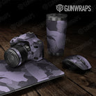 Universal Sheet Ragged Gear Skin Vinyl Wrap Ragged Lilac Gear Skin Vinyl Wrap