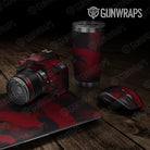 Universal Sheet Ragged Gear Skin Vinyl Wrap Ragged Vampire Red Gear Skin Vinyl Wrap