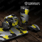 Universal Sheet Ragged Gear Skin Vinyl Wrap Ragged Yellow Tiger Gear Skin Vinyl Wrap