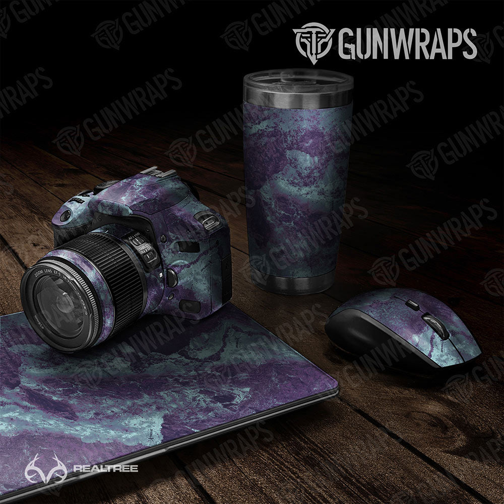 Universal Sheet Realtree XTREME Gear Skin Vinyl Wrap Realtree XTREME Frozen Grape Gear Skin Vinyl Wrap