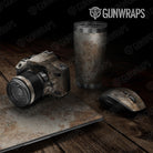 Universal Sheet Rust Gear Skin Vinyl Wrap Rust White Gear Skin Vinyl Wrap