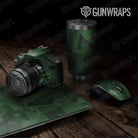 Universal Sheet Shattered Gear Skin Vinyl Wrap Shattered Elite Green Gear Skin Vinyl Wrap