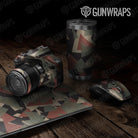 Universal Sheet Shattered Gear Skin Vinyl Wrap Shattered Militant Copper Gear Skin Vinyl Wrap