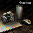 Universal Sheet Shattered Gear Skin Vinyl Wrap Shattered Sherbert Gear Skin Vinyl Wrap