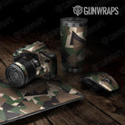 Universal Sheet Shattered Gear Skin Vinyl Wrap Shattered Woodland Gear Skin Vinyl Wrap