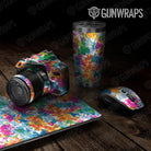 Universal Sheet Tie Dye Gear Skin Vinyl Wrap Tie Dye Clementine Kiss Gear Skin Vinyl Wrap