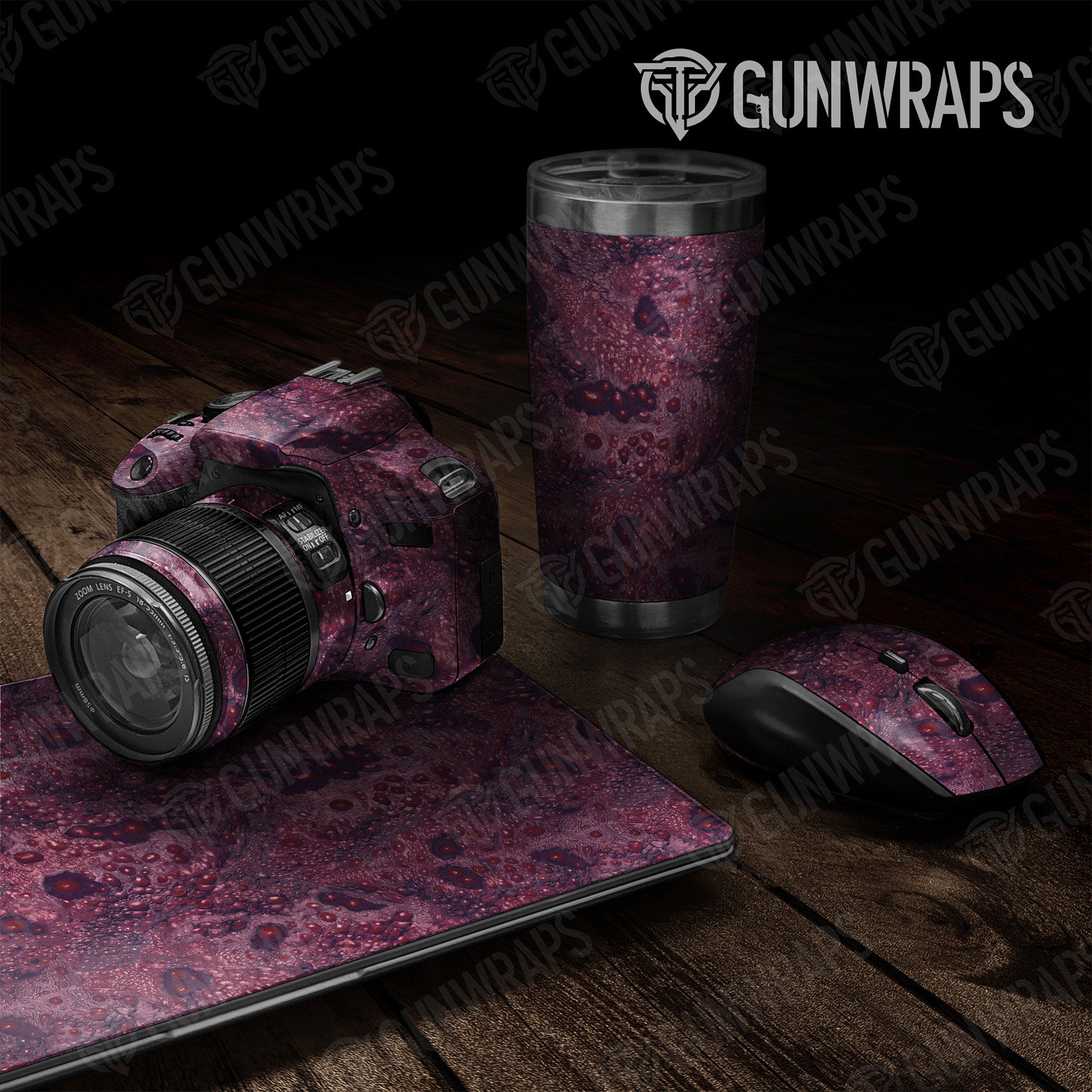 Universal Sheet Toadaflage Gear Skin Vinyl Wrap Toadaflage Berry Crush Gear Skin Vinyl Wrap