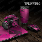 Universal Sheet Trigon Gear Skin Vinyl Wrap Trigon Elite Magenta Gear Skin Vinyl Wrap