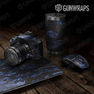 Universal Sheet Vietnam Tiger Stripe Gear Skin Vinyl Wrap Vietnam Tiger Stripe Blue Midnight Gear Skin Vinyl Wrap