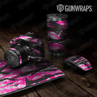 Universal Sheet Vietnam Tiger Stripe Gear Skin Vinyl Wrap Vietnam Tiger Stripe Magenta Tiger Gear Skin Vinyl Wrap