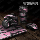 Universal Sheet Vietnam Tiger Stripe Gear Skin Vinyl Wrap Vietnam Tiger Stripe Pink Tiger Gear Skin Vinyl Wrap